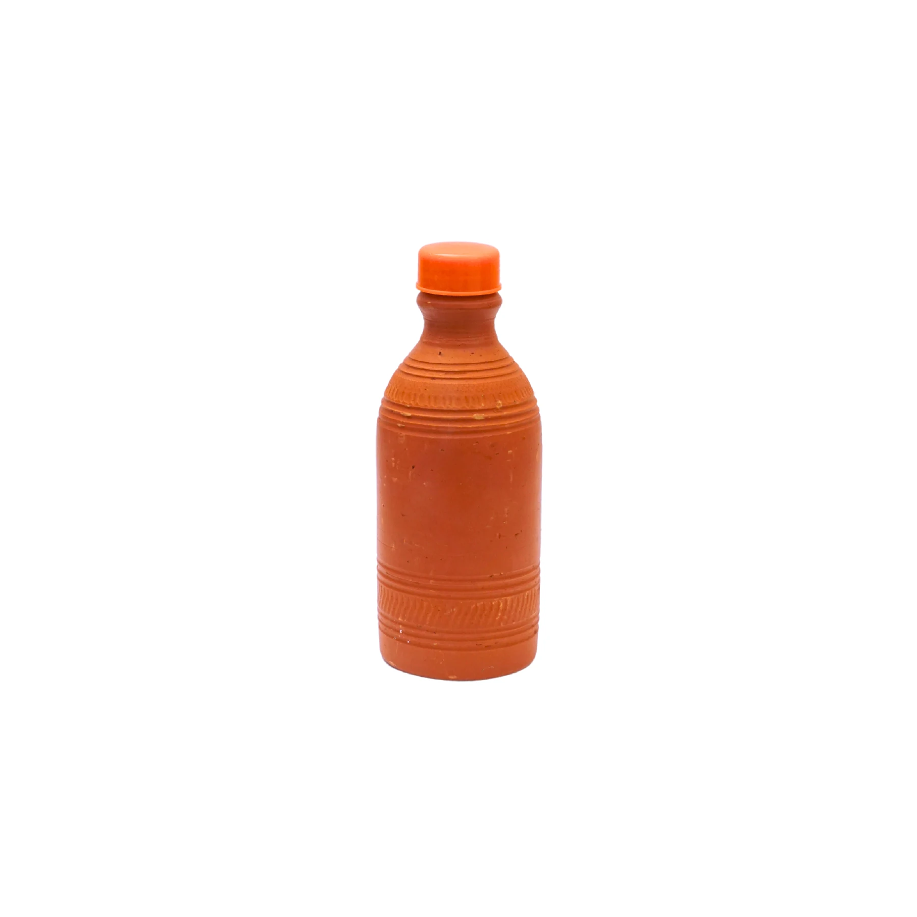 Clay Water Bottle Leak Proof Terracotta Pot Bottle for Natural Cool Water (0.50 litres)