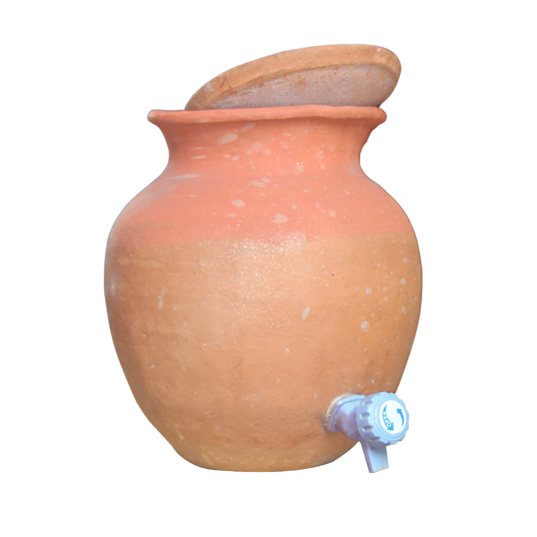 Handmade earthen Natural Clay Drinking Water Pot