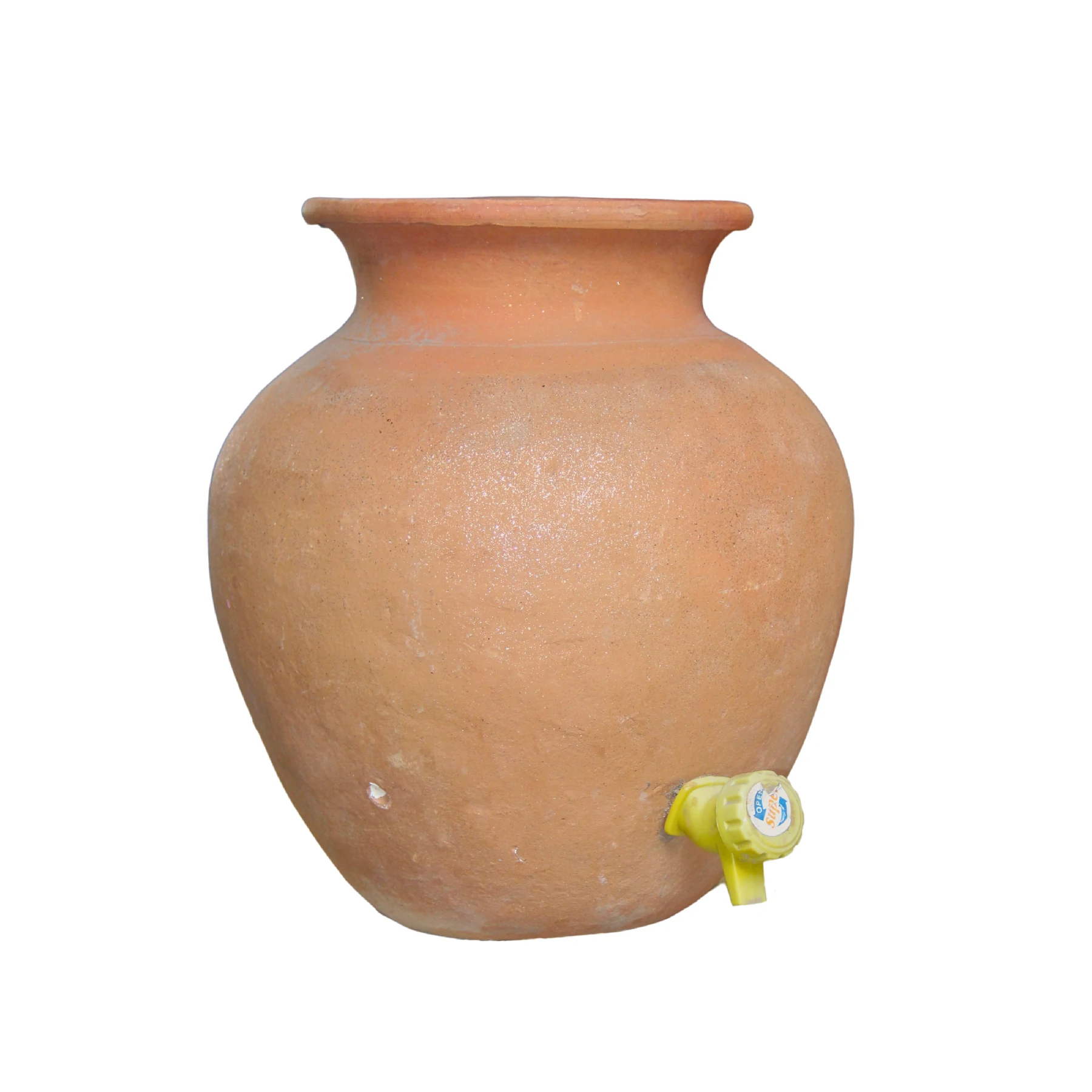 Handmade earthen Natural Clay Drinking Water Pot