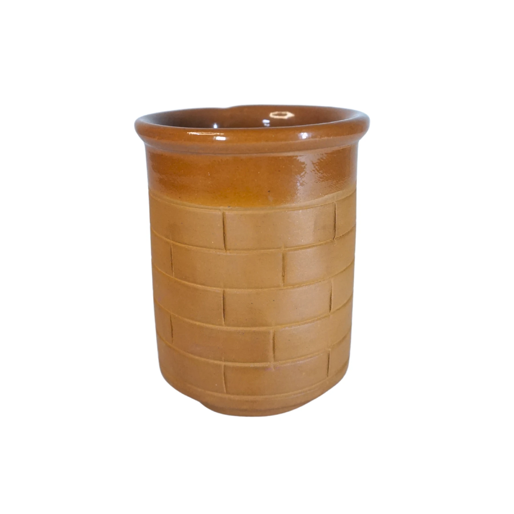 Terracotta Eco-Friendly Natural Clay Glasses for Lassi/Water/Juice/Beverage Set of 4, 200 ml