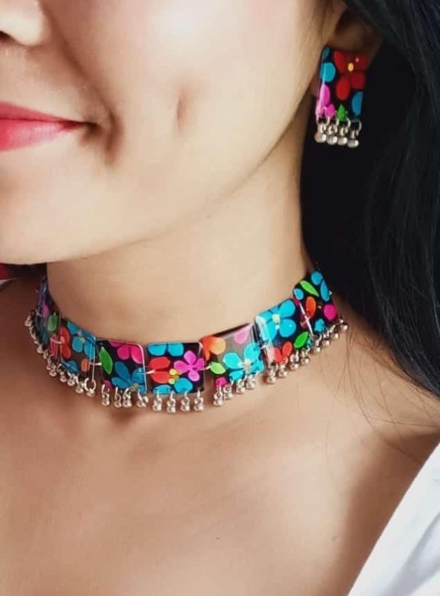 Handmade Resin Choker