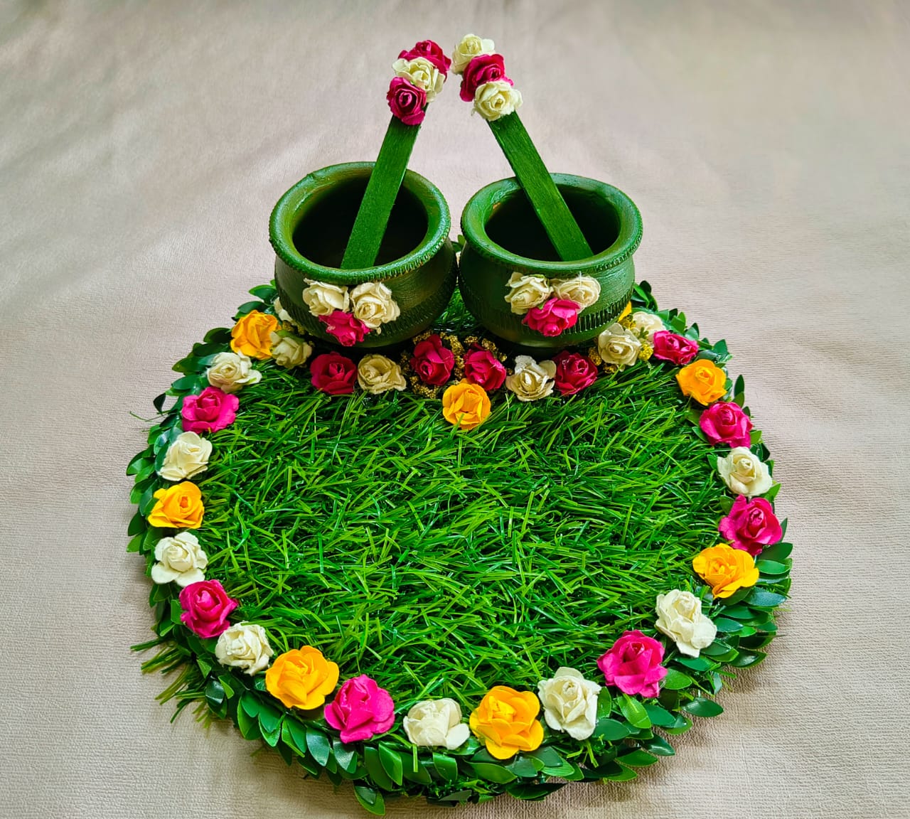 Mehendi platter