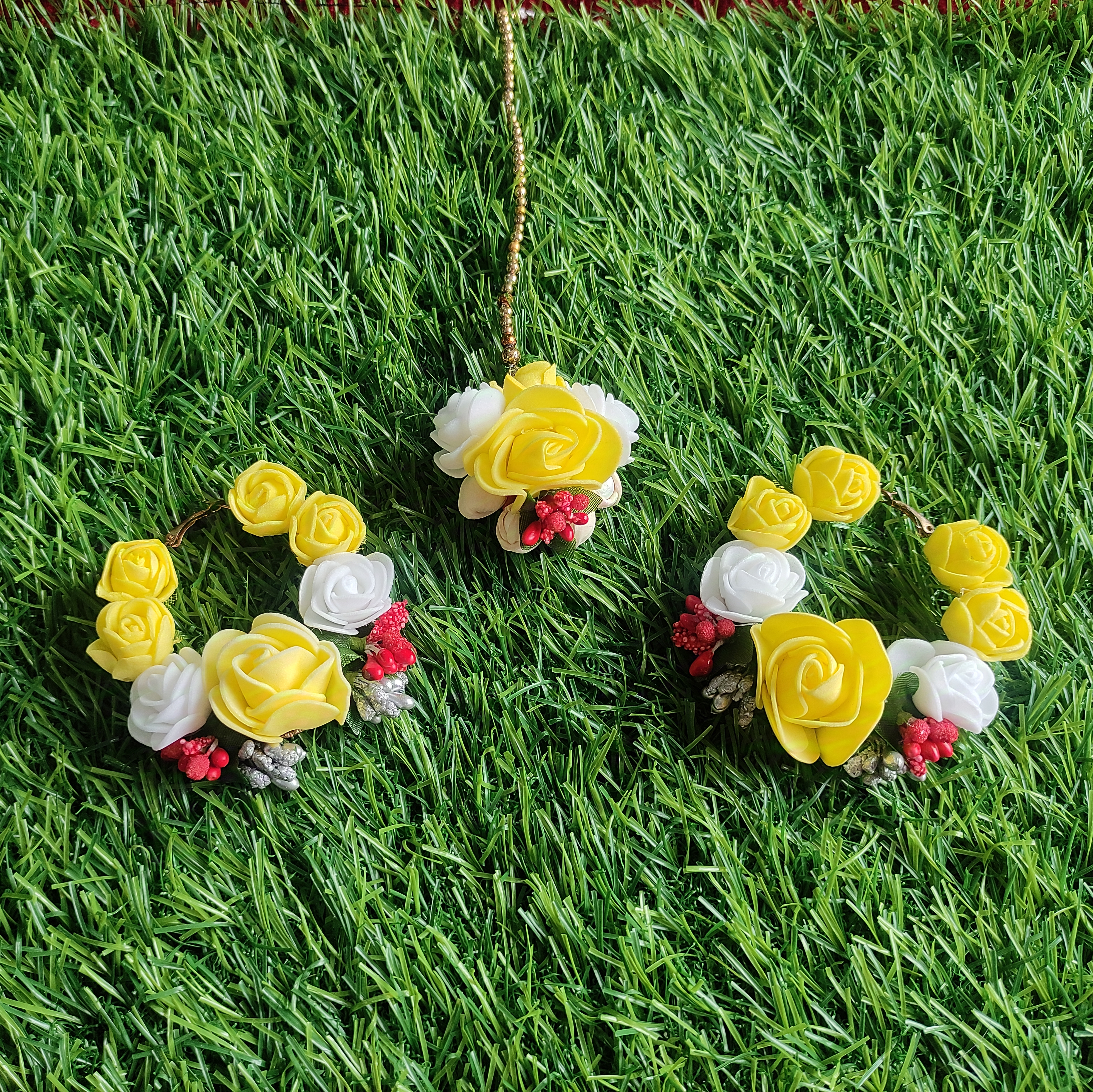 Haldi/mehendi/babyshower handmade jewellery