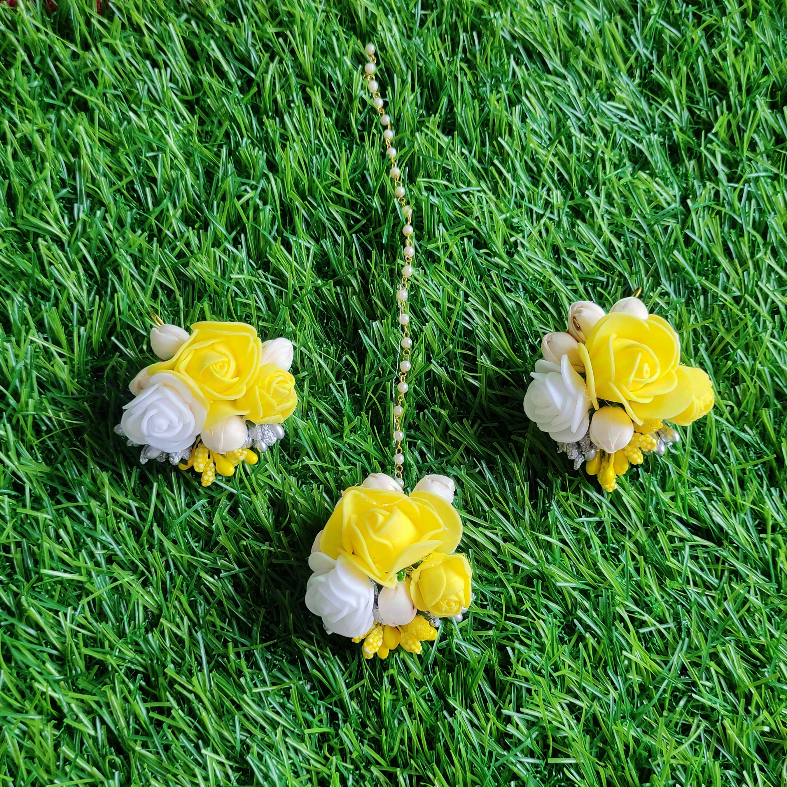Haldi/mehendi/babyshower handmade jewellery