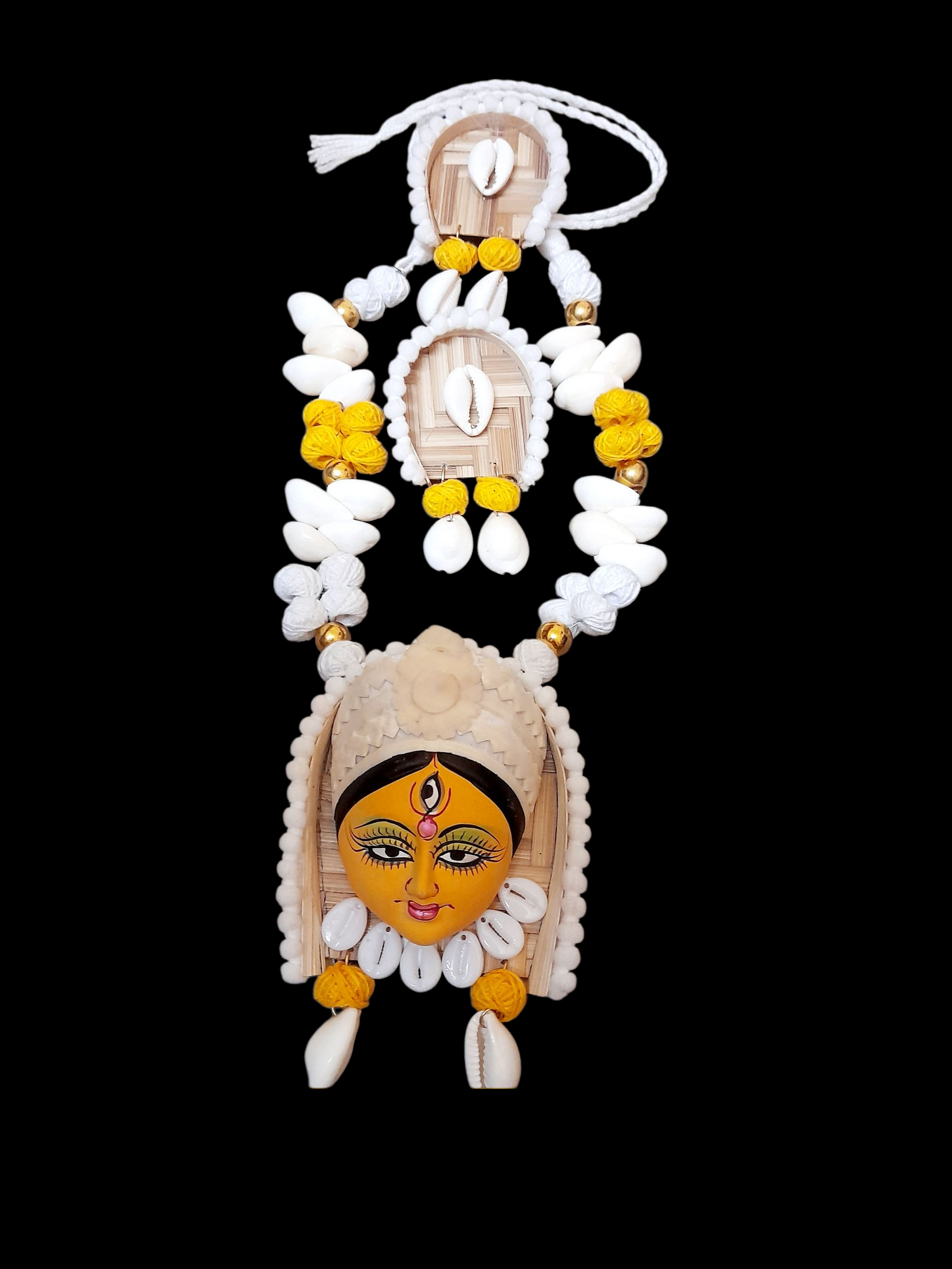 White Durga Kulo Set