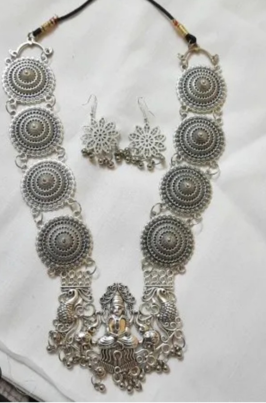 Laxmi Mata Necklace Set