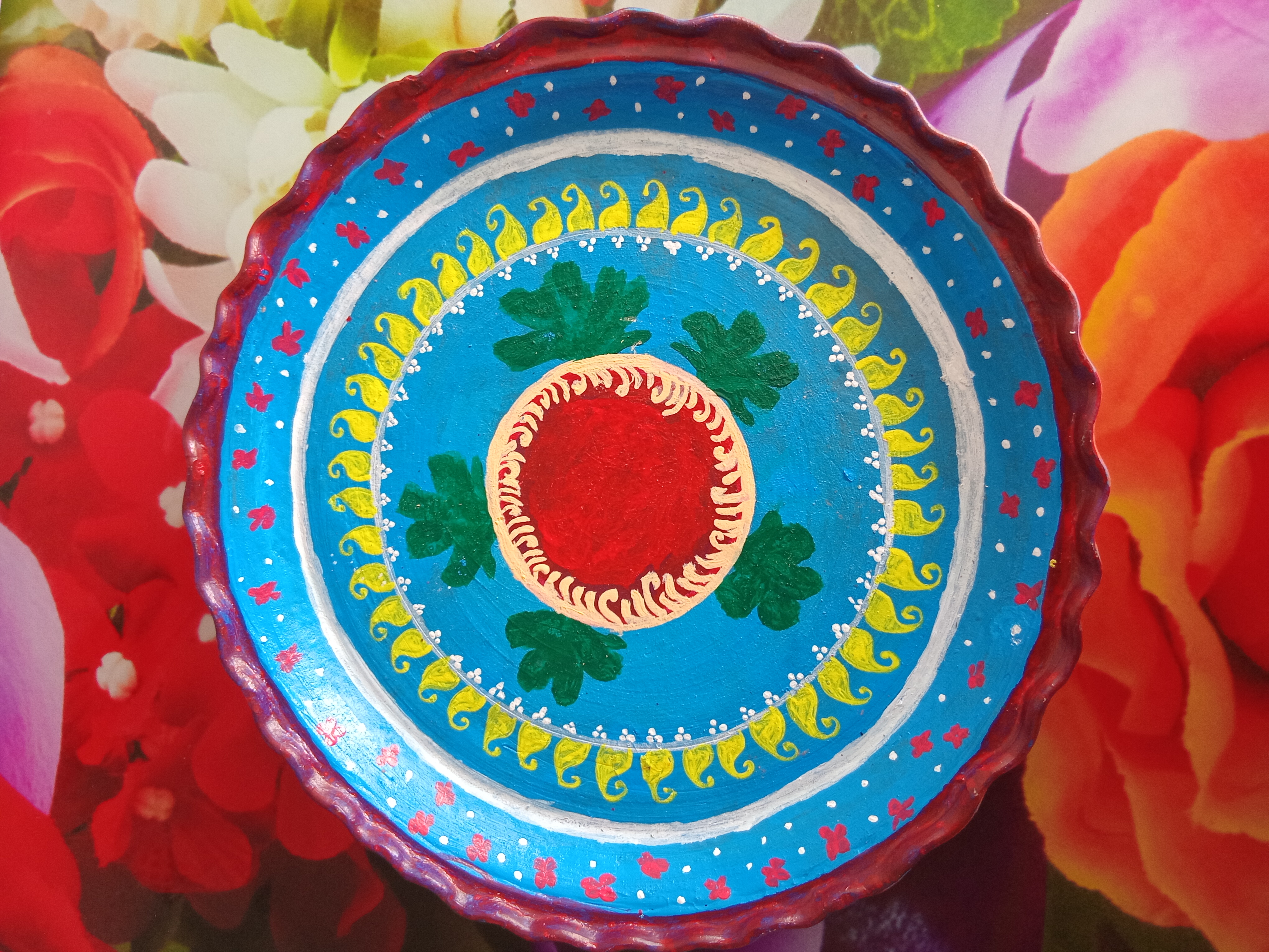 Painting on Earthen Pot