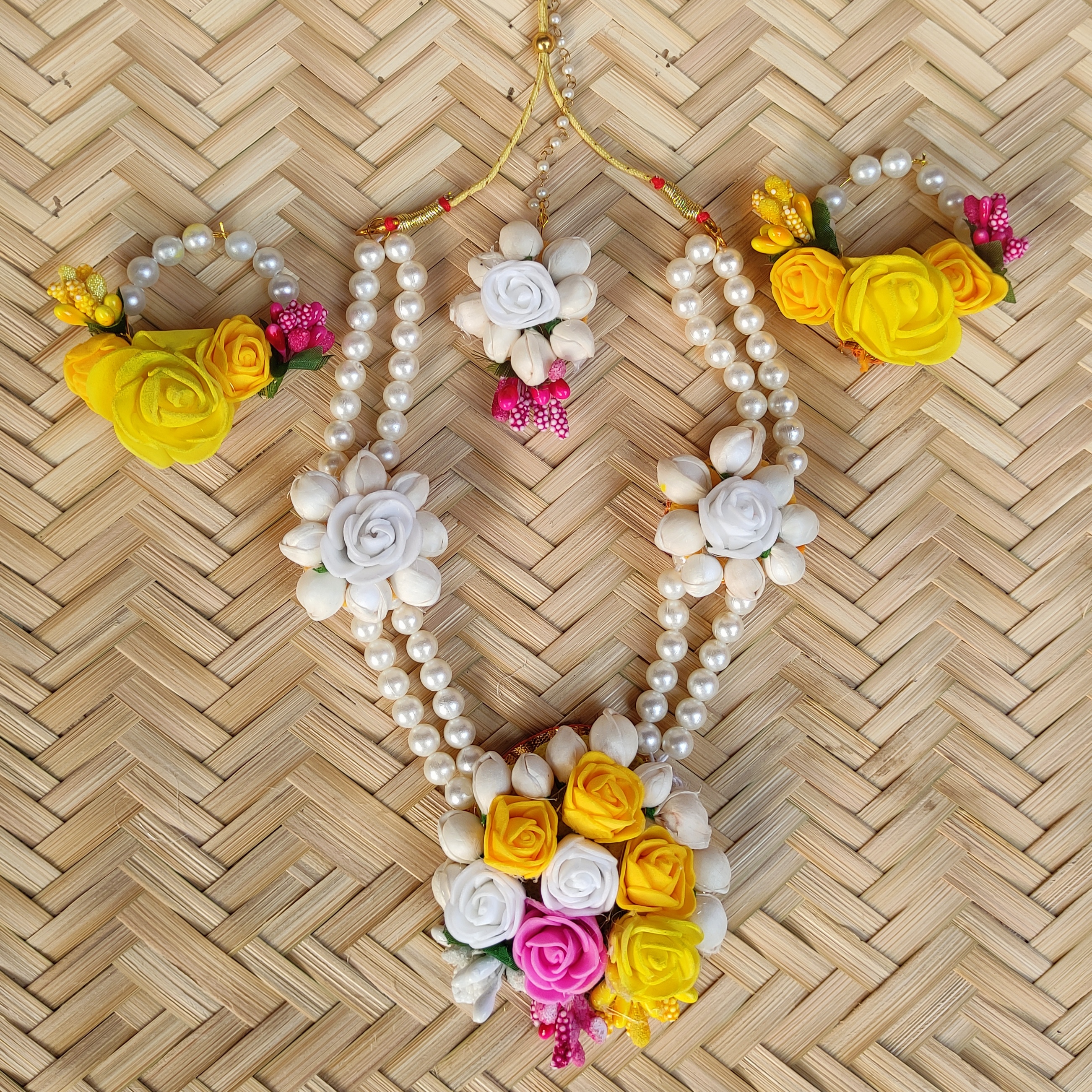 Haldi/mehendi/babyshower handmade jewellery