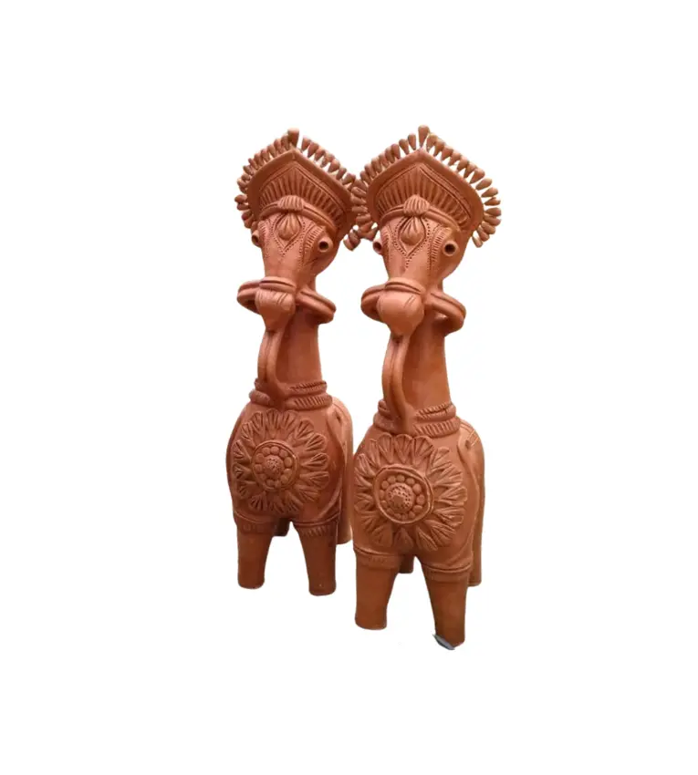 Terracotta horses of bankura
