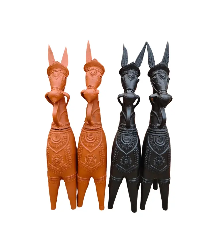 Terracotta horses of bankura