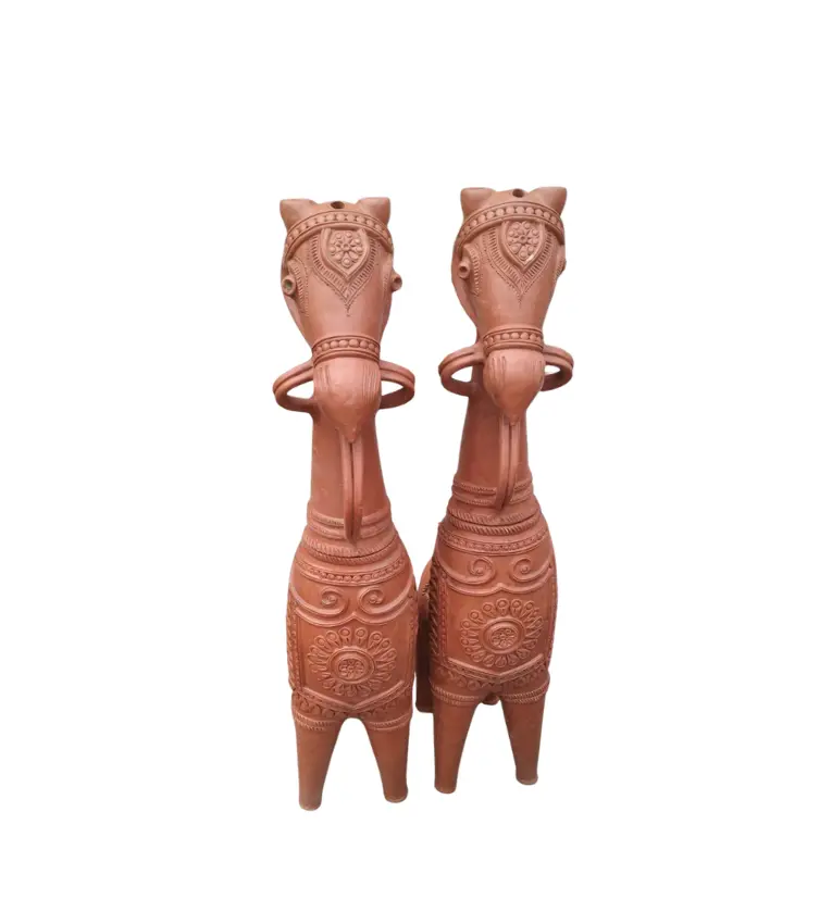 Terracotta horses of bankura