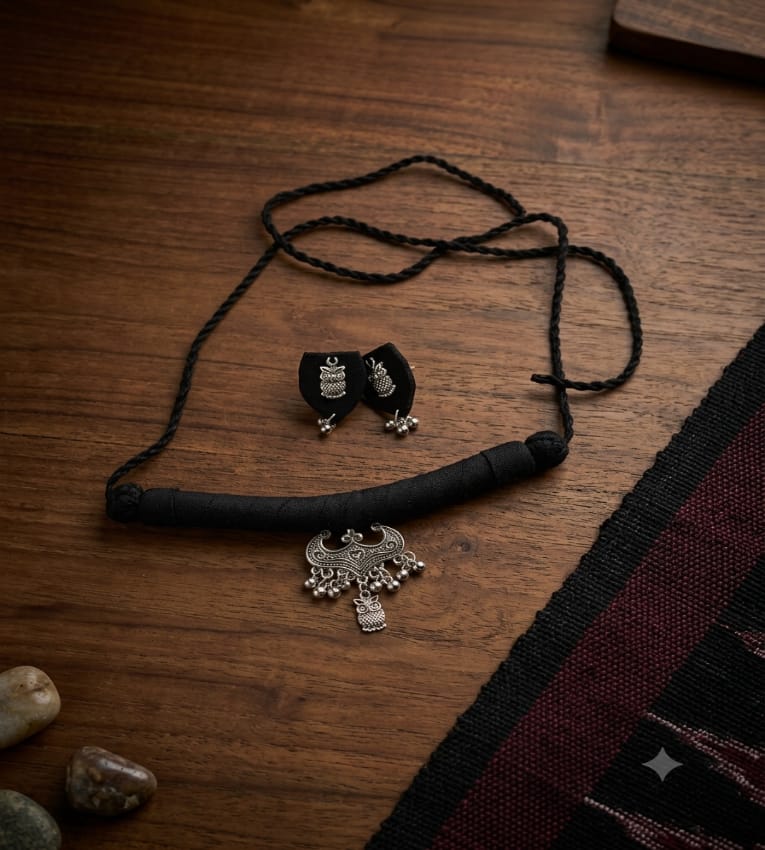 Boho hasuli choker